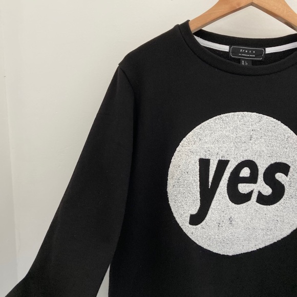 F21 Men Crewneck Sweatshirt Sz L - Picture 3 of 8